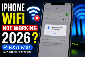 iPhone WiFi Not Working 2026