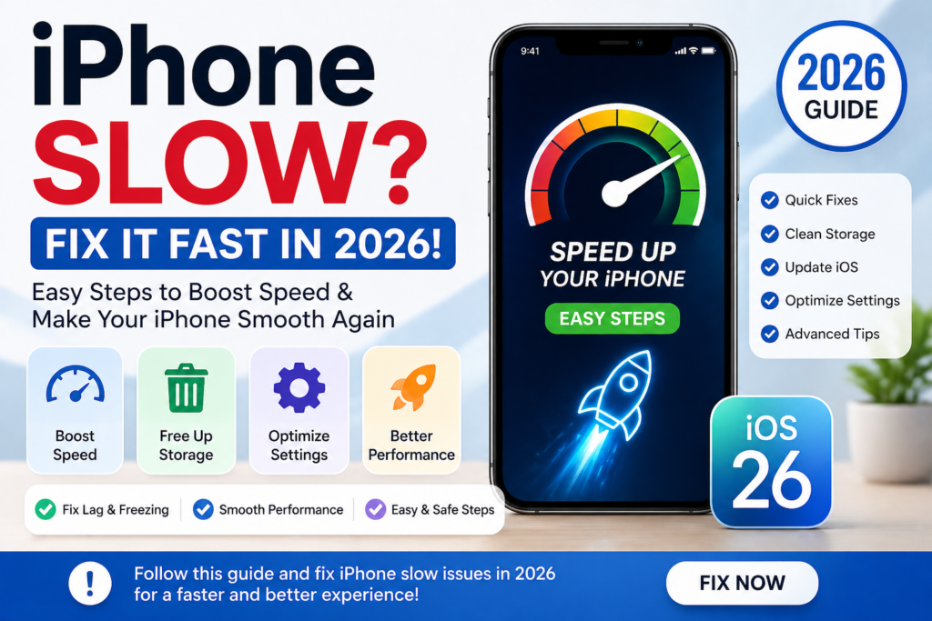 iPhone slow fix 2026