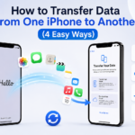 How to Transfer Data from One iPhone to Another (4 Easy Ways)