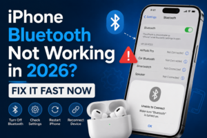 iPhone Bluetooth Not Working in 2026? Fix It Fast Now