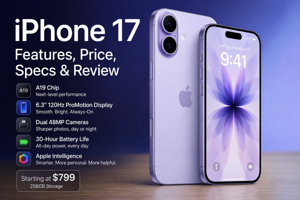 iPhone 17 Features, Price, Specs, and Full Review (2025)
