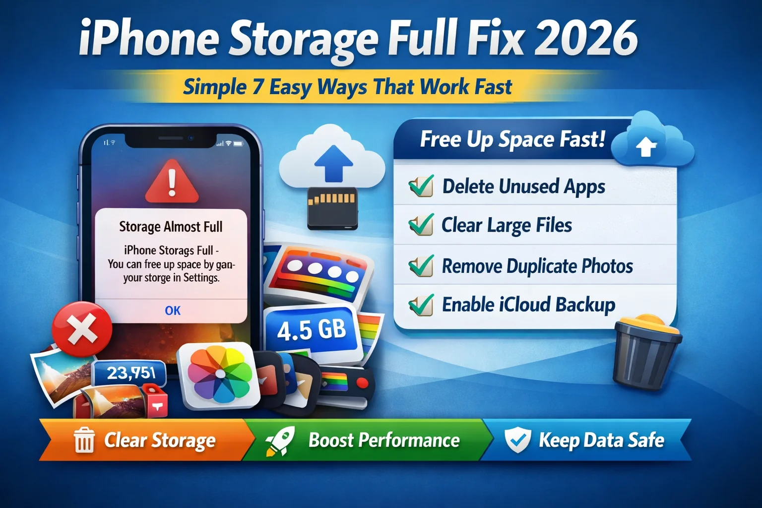 iPhone Storage Full Fix 2026
